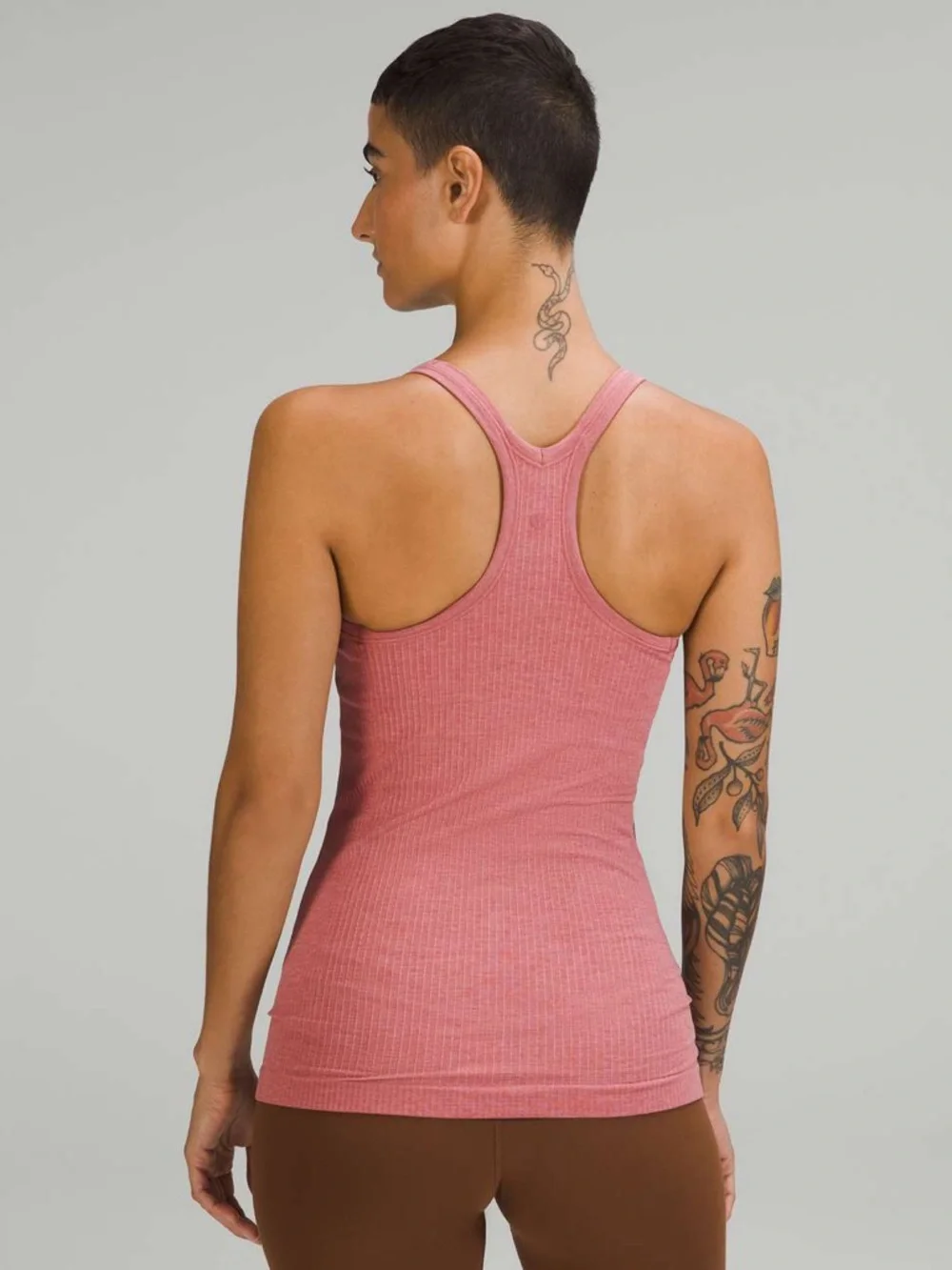 LULULEMON EBB TO STREET TANK BRIER ROSE SIZE 10 - Picture 2 of 9